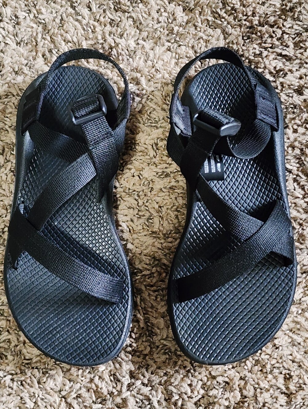 Chaco Z/1 Classic Black Sandals Women's Size 7 Summer Walking Shoe - Picture 5 of 6